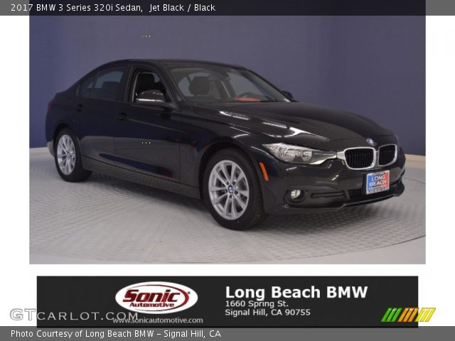 2017 BMW 3 Series 320i Sedan in Jet Black