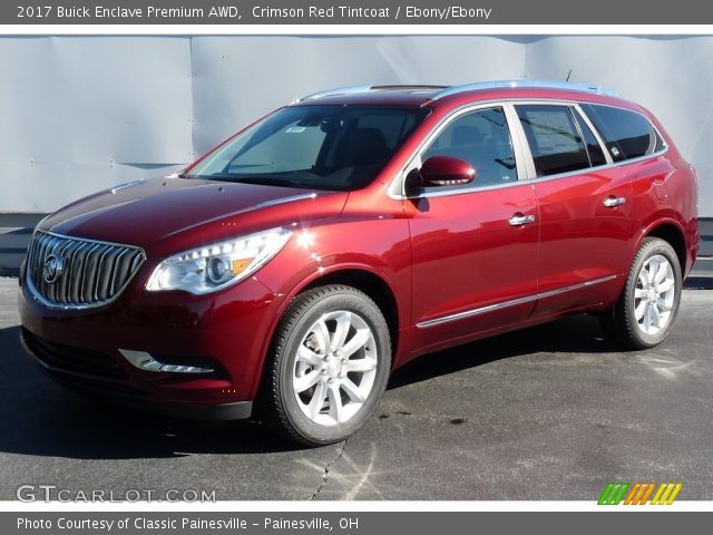 2017 Buick Enclave Premium AWD in Crimson Red Tintcoat