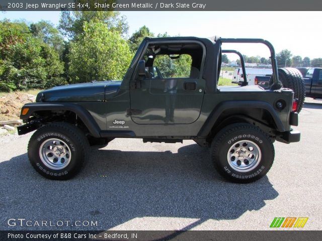 2003 Jeep Wrangler SE 4x4 in Shale Green Metallic