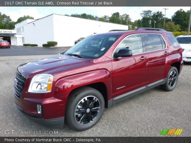 2017 GMC Terrain SLE AWD in Crimson Red Tintcoat