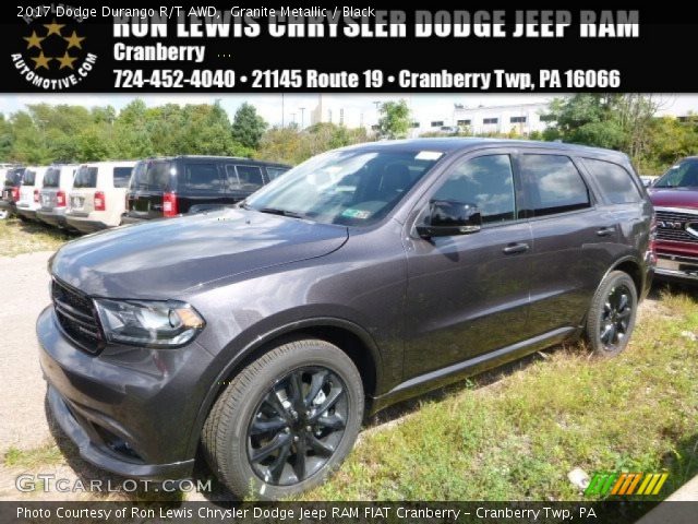 2017 Dodge Durango R/T AWD in Granite Metallic