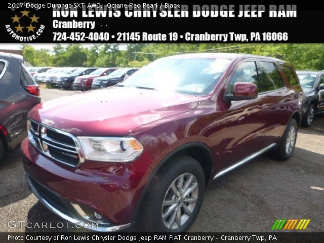 2017 Dodge Durango SXT AWD in Octane Red Pearl