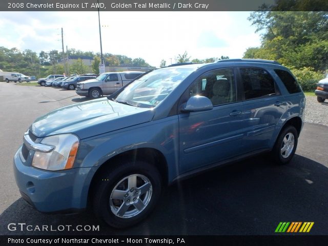 2008 Chevrolet Equinox LT AWD in Golden Teal Metallic