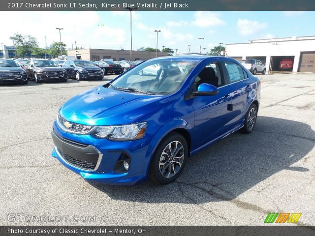 2017 Chevrolet Sonic LT Sedan in Kinetic Blue Metallic