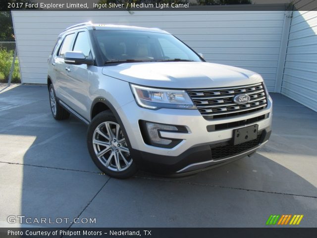 2017 Ford Explorer Limited in Ingot Silver