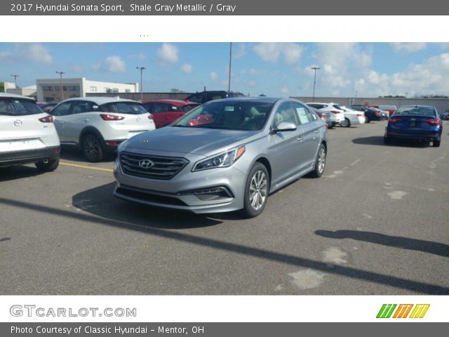 2017 Hyundai Sonata Sport in Shale Gray Metallic