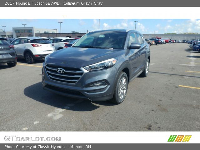 2017 Hyundai Tucson SE AWD in Coliseum Gray