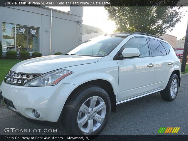 2007 Nissan Murano SL AWD in Glacier Pearl White