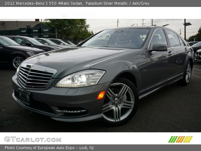 2012 Mercedes-Benz S 550 4Matic Sedan in Paladium Silver Metallic