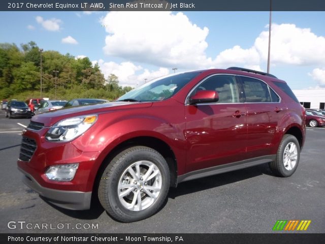 2017 Chevrolet Equinox LT AWD in Siren Red Tintcoat
