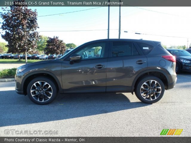 2016 Mazda CX-5 Grand Touring in Titanium Flash Mica