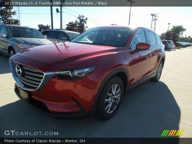 2016 Mazda CX-9 Touring AWD in Soul Red Metallic