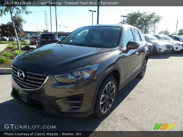 2016 Mazda CX-5 Grand Touring in Titanium Flash Mica