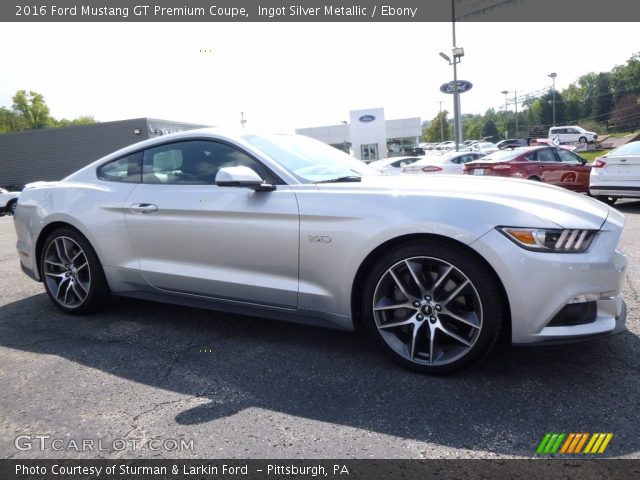 2016 Ford Mustang GT Premium Coupe in Ingot Silver Metallic