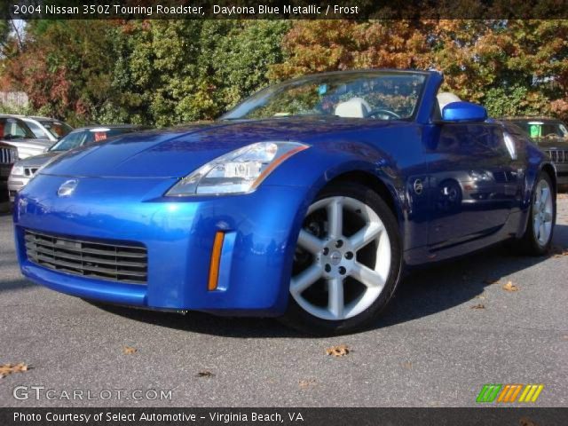 2004 Nissan 350Z Touring Roadster in Daytona Blue Metallic