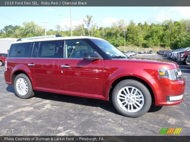 2016 Ford Flex SEL in Ruby Red