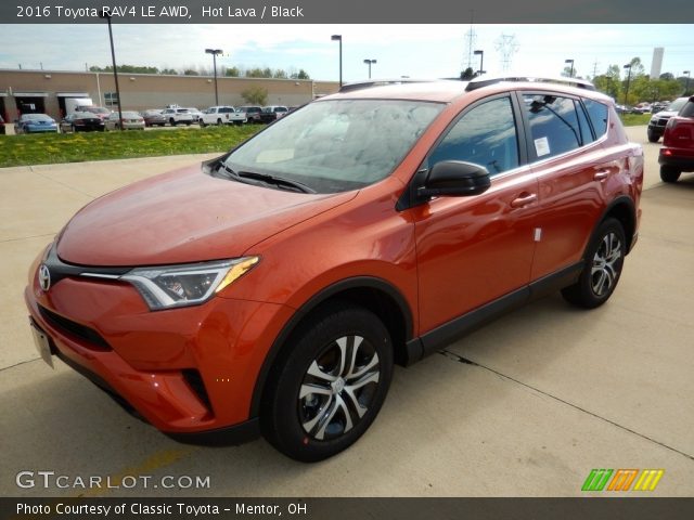 2016 Toyota RAV4 LE AWD in Hot Lava