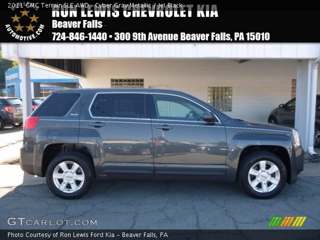 2011 GMC Terrain SLE AWD in Cyber Gray Metallic