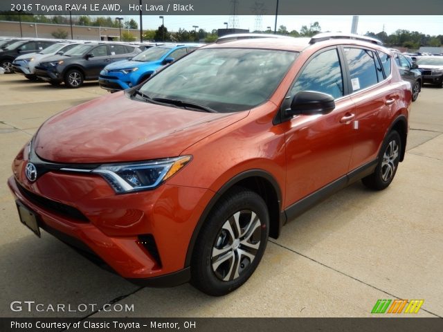 2016 Toyota RAV4 LE AWD in Hot Lava