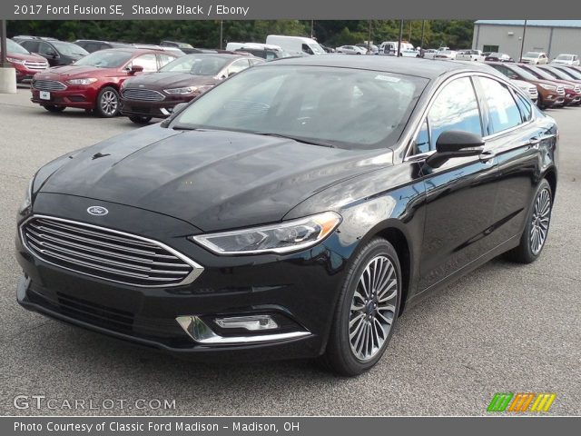 2017 Ford Fusion SE in Shadow Black
