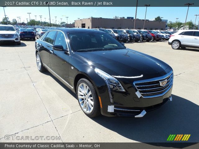 2017 Cadillac CT6 3.6 AWD Sedan in Black Raven