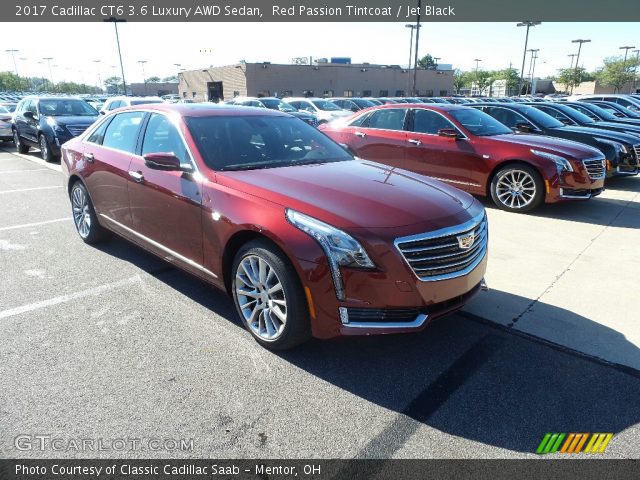 2017 Cadillac CT6 3.6 Luxury AWD Sedan in Red Passion Tintcoat