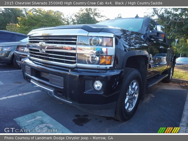 2015 Chevrolet Silverado 3500HD High Country Crew Cab 4x4 in Black