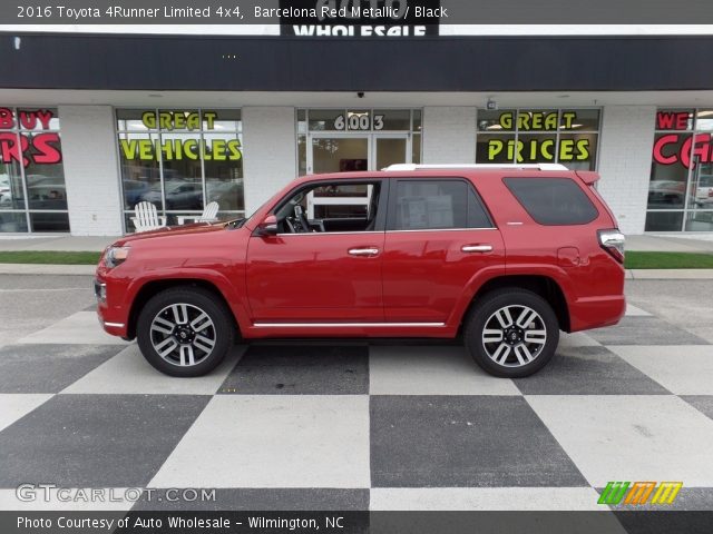 2016 Toyota 4Runner Limited 4x4 in Barcelona Red Metallic