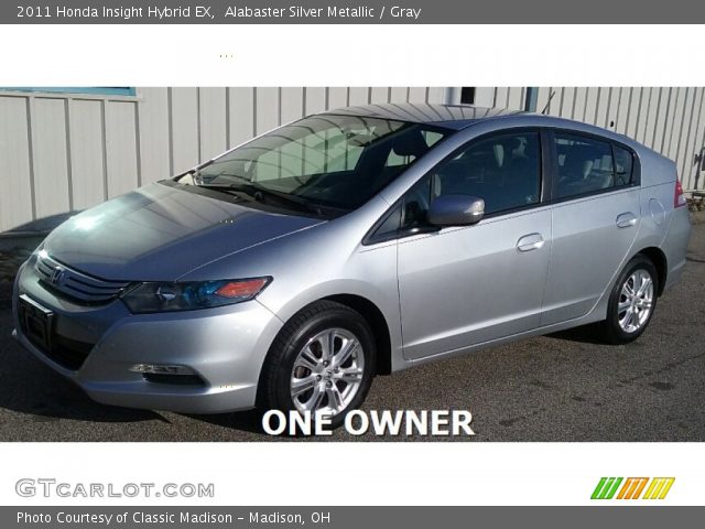 2011 Honda Insight Hybrid EX in Alabaster Silver Metallic