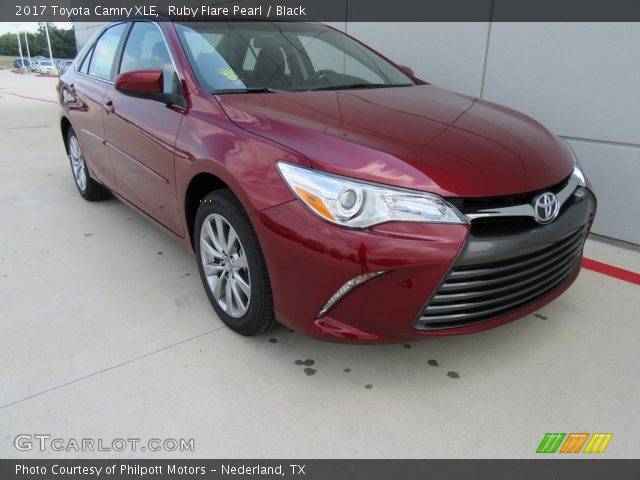 2017 Toyota Camry XLE in Ruby Flare Pearl