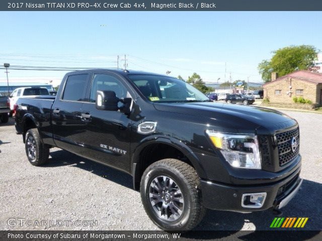 2017 Nissan TITAN XD PRO-4X Crew Cab 4x4 in Magnetic Black