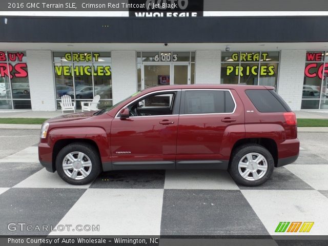 2016 GMC Terrain SLE in Crimson Red Tintcoat