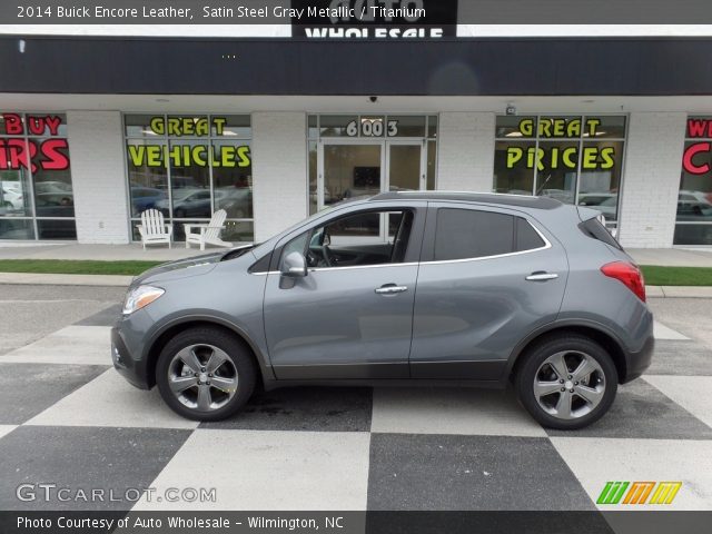 2014 Buick Encore Leather in Satin Steel Gray Metallic