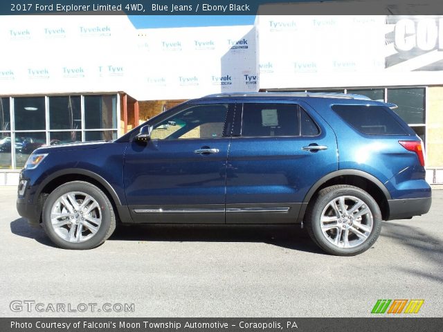 2017 Ford Explorer Limited 4WD in Blue Jeans