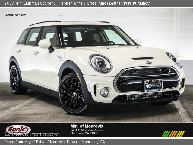 2017 Mini Clubman Cooper S in Pepper White