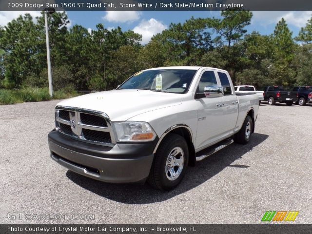 2009 Dodge Ram 1500 ST Quad Cab in Stone White