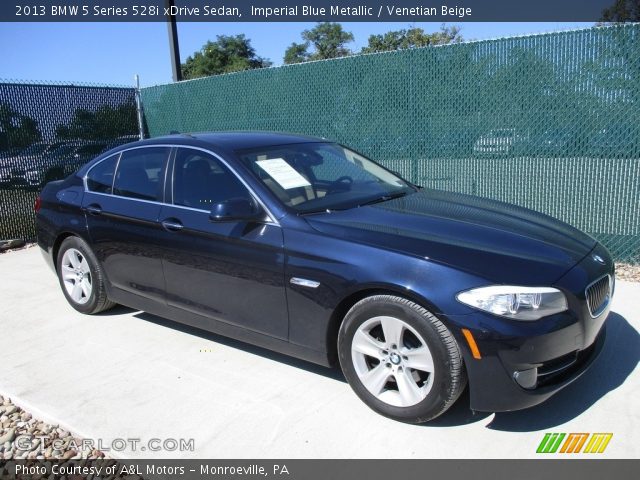 2013 BMW 5 Series 528i xDrive Sedan in Imperial Blue Metallic