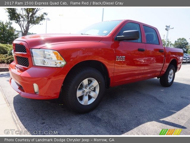 2017 Ram 1500 Express Quad Cab in Flame Red