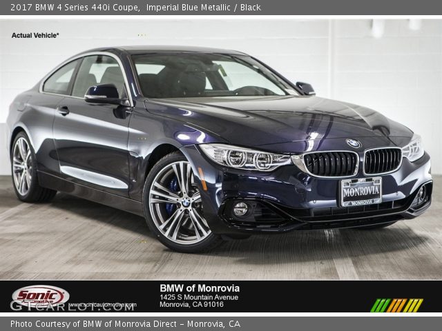 2017 BMW 4 Series 440i Coupe in Imperial Blue Metallic