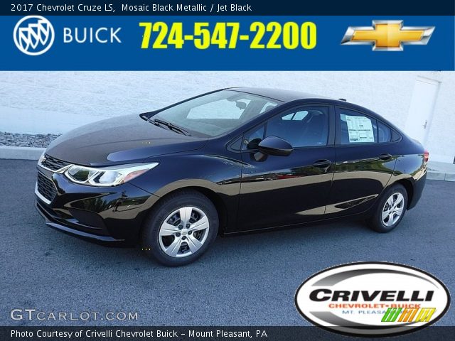 2017 Chevrolet Cruze LS in Mosaic Black Metallic