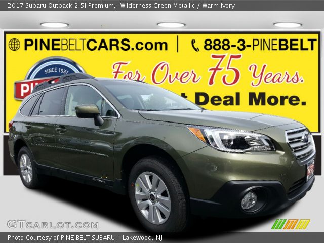 2017 Subaru Outback 2.5i Premium in Wilderness Green Metallic