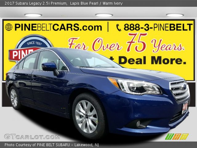 2017 Subaru Legacy 2.5i Premium in Lapis Blue Pearl