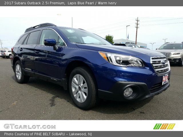 2017 Subaru Outback 2.5i Premium in Lapis Blue Pearl