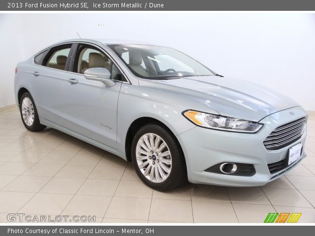 2013 Ford Fusion Hybrid SE in Ice Storm Metallic