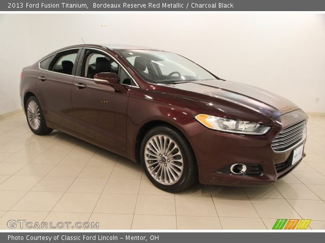 2013 Ford Fusion Titanium in Bordeaux Reserve Red Metallic