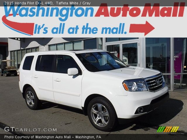 2015 Honda Pilot EX-L 4WD in Taffeta White