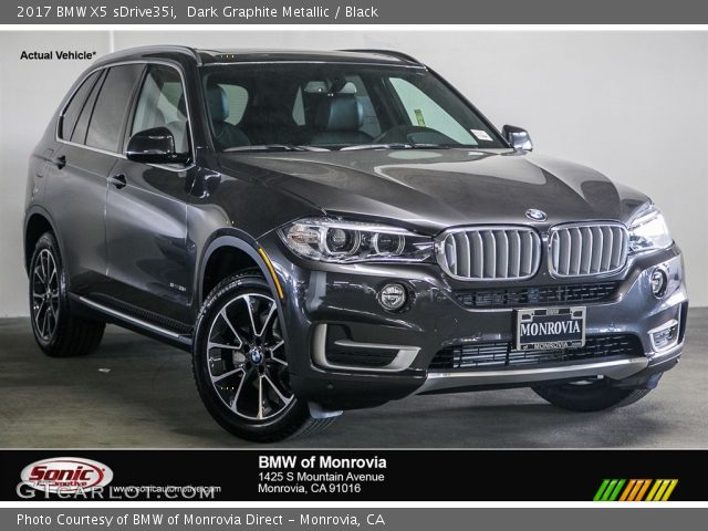 2017 BMW X5 sDrive35i in Dark Graphite Metallic
