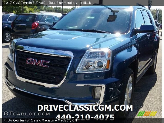 2017 GMC Terrain SLE AWD in Slate Blue Metallic