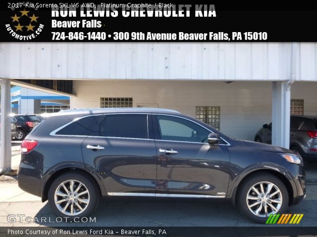 2017 Kia Sorento SXL V6 AWD in Platinum Graphite