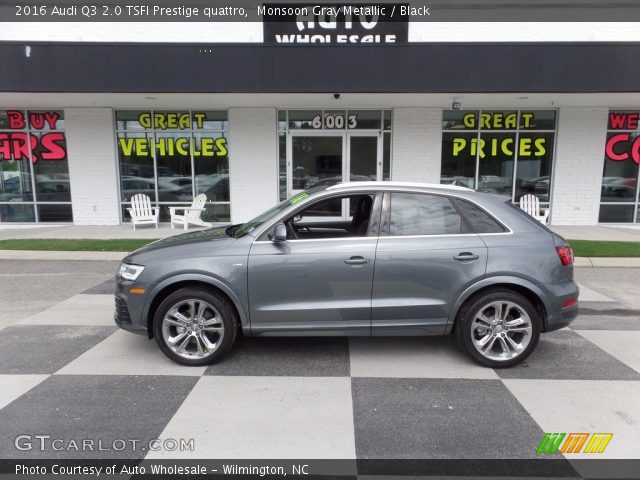 2016 Audi Q3 2.0 TSFI Prestige quattro in Monsoon Gray Metallic